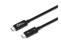 Câble Thunderbolt - MICRO CONNECT - TB4015 - 1,5 m - 40 Gbit/s - Noir
