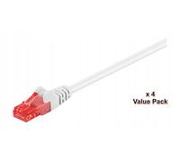 Câble MicroConnect U/UTP CAT6 20M blanc (lot de 4)