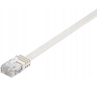 Câble MicroConnect U/UTP CAT6 plat blanc de 0,25 m, V-UTP60025W-FLAT