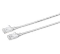 Câble MicroConnect U/UTP CAT6A Slim 0,25 m blanc, V-UTP6A0025W-SLIM