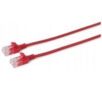 Câble MicroConnect U/UTP CAT6A Slim 0,5 m rouge, V-UTP6A005R-SLIM