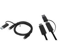 Microconnect USB3.1CCA1 câble USB USB 3.2 Gen 1 (3.1 Gen 1) 1 m USB C Noir