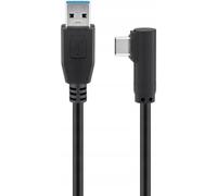 Microconnect USB3.1CA2A câble USB USB 3.2 Gen 1 (3.1 Gen 1) 2 m USB A USB C Noir