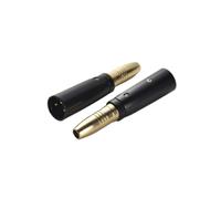 Câble Microphone blindé, Adaptateur Audio XLR 3 Broches Femelle mâle vers Jack Mono 6,35/6,5 mm 6,35/6,5 mm(Male,2pcs)