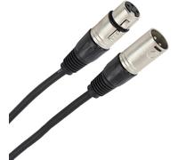 câble microphone XLR femelle / XLR mâle. Connecteurs 3 broches. Enceinte, microphone, carte son, contrôleur DJ, table de mixage et autres. Longueur 10 mètres. Qualité Professionnelle.
