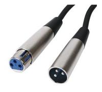 Cable microphone XLR Male-Femelle 3broches de 6 m