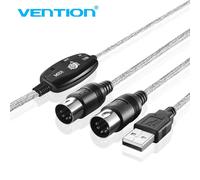 Câble MIDI vers USB pour édition de musique, 1.8M, câble MIDI pour clavier, accessoires pour instruments de musique de haute qualité, nouveauté 2018