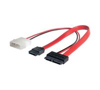 Câble mince SATA/SATA/MOLEX Akyga AK-CA-45 0.2m