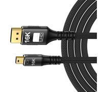 Câble Mini DisplayPort 16K vers DisplayPort 2.1, cordon 8K à-3m