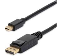 Câble Mini DisplayPort vers DisplayPort 1.2 de 1m - Câble Adaptateur Mini DP vers DP 4K x 2K UHD - Câble Mini DP vers DP pour Moniteur - Cordon de Conversion mDP vers DP (MDP2DPMM3)