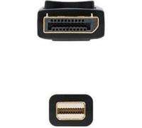 Câble Mini DisplayPort vers DisplayPort NANOCABLE 10.15.240 Noir Blanc G