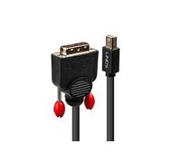 Lindy Câble actif Mini DisplayPort vers DVI-D, noir, 3m