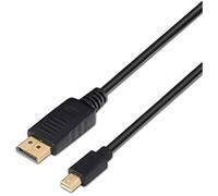 Câble Mini DP - AISENS - A124 - 4K - 60 Hz - 3m - Noir