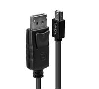 Lindy 41647 câble DisplayPort 3 m Mini DisplayPort Noir