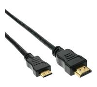 Câble Mini HDMI InLine® - Noir - 10m - Prise en charge de Dolby TrueHD