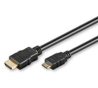 Câble Mini HDMI MicroConnect haute vitesse, 1,5 m, 4K2K à 30 Hz, connecteurs pl