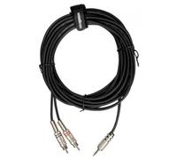 Câble Mini Jack Stéréo / 2 RCA Mâle - 6 m - AC22
