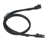 Câble Mini SAS 8643 à 8087, Câble Interne, Vitesse de Transmission HD 12 Gbps à Faible Perte, Câble Mini SAS Interne Flexible pour Serveur Informatique (0,5 m/19,7 Pouces)