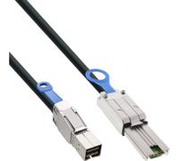 Câble Mini SAS HD externe InLine®, SFF-8644 zu SFF-8088, 6Gb/s, 0,5m