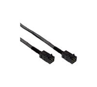 Câble Mini SAS HD SFF-8643 à SFF-8643 avec bande latérale de 0,5 m