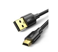 Câble Mini USB 2.0 Cable Type A vers Mini-B Charge et Sync Compatible avec Manette PS3 Calculatrice TI 83 Canon EOS 700D Nikon D3100 Appareil Photo Disque Dur GPS Hero 4 Black (2M)