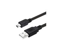 Câble mini USB 2.0, compatible avec GoPro Hero3/Hero4, appareils photo, manettes PS3, GPS Garmin Nuvi, systèmes de navigation et tableaux de bord.
