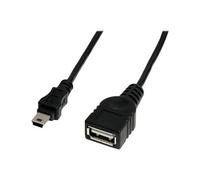 StarTech.com Câble Mini USB 2.0 de 30cm - USB A vers Mini B - F/M