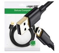 Câble Mini USB 2.0 - UGREEN - 1 m - Transfert de données - Charge - PVC Noir