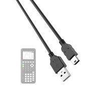 Câble Mini USB Chargeur Calculatrice Texas Instruments TI 83 PREMIUM CE 1M | Charge rapide,Transmission de données,pour Ti-84 Plus CE,Ti-83 Plus,Ti-89 Titanium,Ti-Nspire CX II/CAS Calculatrice Graphique