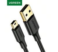 Câble mini USB UGREEN USB 2.0 Type A vers mini B, câble de données et de charge compatible avec GoPro Hero 3+, Hero HD, manette PS3, téléphone, lecteur MP3, caméra embarquée, appareil photo numérique,