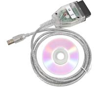 Câble Mini Vci J2534 pour Toyota Firmware V1.4.1 et Logiciel V13.10.019 - TIS Techstream OBD2 Câble USB avec Pilote CD