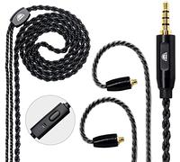Câble MMCX, OKCSC détachable pour écouteurs Shure se215 se315 se535 avec micro
