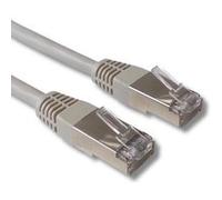 Câble Mobility RJ45 Mâle/Mâle, F/UTP (blindé), cat. 6, Droit, Gris, 1 mètre Gris G