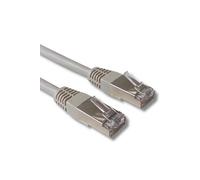 Câble Mobility RJ45 Mâle/Mâle, F/UTP (blindé), cat. 6, Droit, Gris, 10 mètres Gris