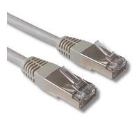 Câble Mobility RJ45 Mâle/Mâle, F/UTP (blindé), cat. 6, Droit, Gris, 10 mètres Gris G