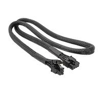 Câble modulaire 8 broches vers 8 broches (6 + 2) pour RM650X RM750X RM850X RM1000X GPU PCIe 8 broches 6 + 2 broches vers PCIe CPU 8 broches 18 awg Cordon d'alimentation d'ordinateur Câble
