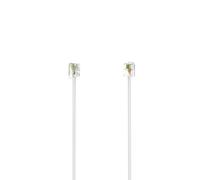 Hama téléphone (analogique) Câble de raccordement [1x RJ11 mâle 6P4C - 1x RJ11 mâle 6P4C] 6 m blanc
