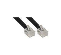 Câble modulaire RJ12,, mâle/mâle, 6 fils, 6P6C, 2m