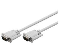 Câble moniteur VGA, longueur de câble nickelé 3 m 68312