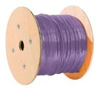 Dexlan - Câble en vrac - 305 m - 7.5 mm - F/FTP - CAT 6a - sans halogène, bloqué - violet, RAL 4005