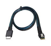 Câble Morning Yang CY SFF-8611 à SFF-8654, Câble d'Activation de Données SSD Mince Oculink PCIe Express 50 cm