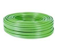 Câble multibrin F/UTP CAT6 vert - 100 m