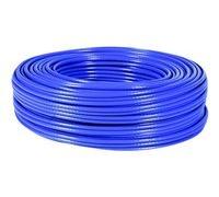 Câble multibrin F/UTP CAT6A LS0H bleu - 100 m