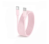 Câble Multicolore Usb C Vers Type C Pd,Câble De Données De Charge Rapide Pour Phone15 15pro Huawei Samsung Xiaomi Type C Ligne De Données 1m 2m 3m.Rose.1m 1pcs