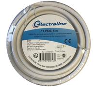 Câble multimédia - 17 VAtC - L : 5 m - bobinot - blanc