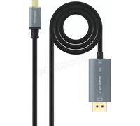 Cable Nanocable USB-C vers HDMI M/M 2m (Noir)