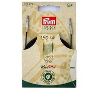 Cable Natural 40 à 150 cm aigu. circulaires/crochet interchangeables - Prym - Knitpro(...) - 150cm Marron 150cm Marron G