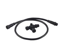Câble NMEA 2000, Filetage M12 à 5 Broches, étanche IP67, Câble NMEA 2000 de qualité Marine avec Connecteur en T, 5 Broches, 0.5m, pour Réseaux