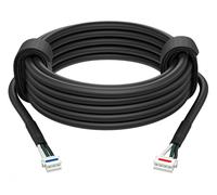Câble noir HP Poly Studio A2 pour microphone de table JST à connecteur JST 1,8 m (6 pi)
