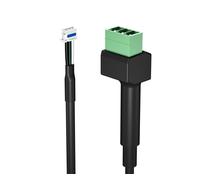Câble HP Poly Studio A2 noir JST vers connecteur Phoenix femelle 2M pour sortie micro de table